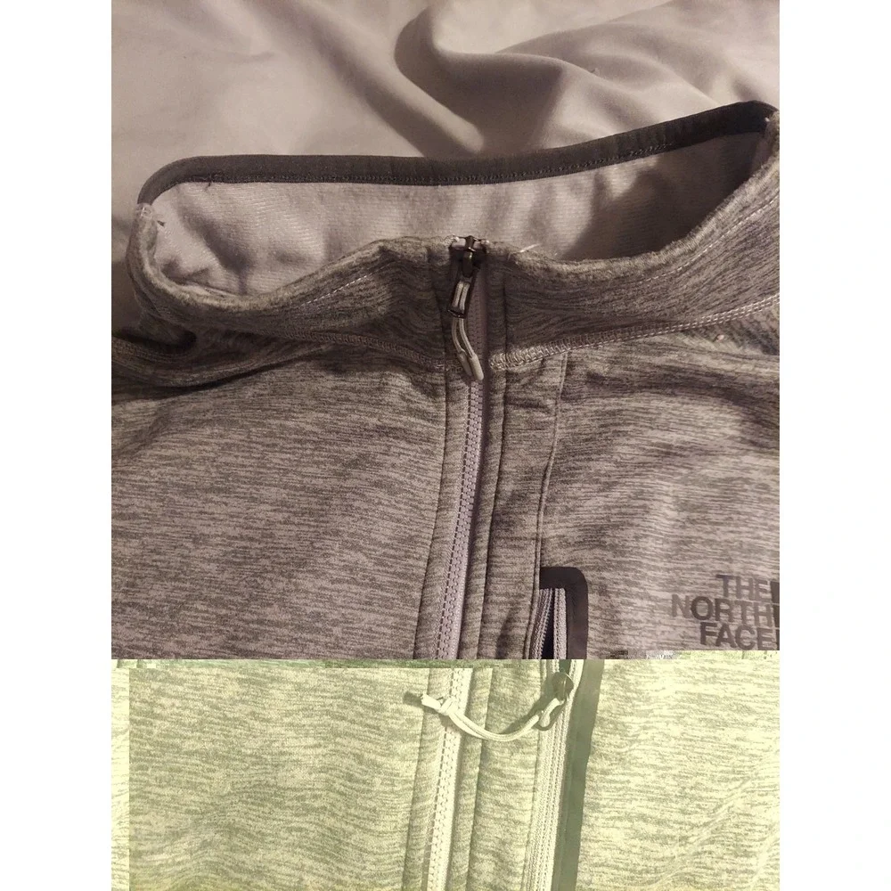 The North Face Men Canyonlands Full Zip Fleece Jacket Size XL TG Gray Coat Y2k